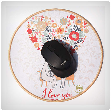 I Love You-Rabbits Mousepad