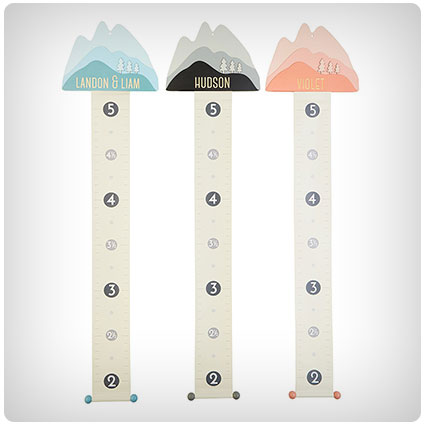 Personalized Mountain Growth Chart