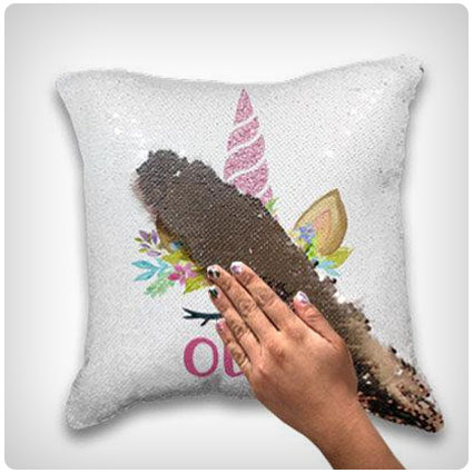 Personalized Unicorn Pillow