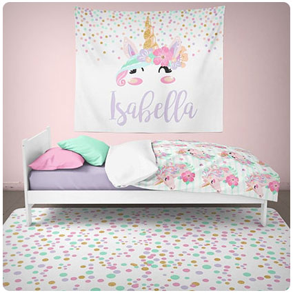 Personalized Unicorn Wall Art